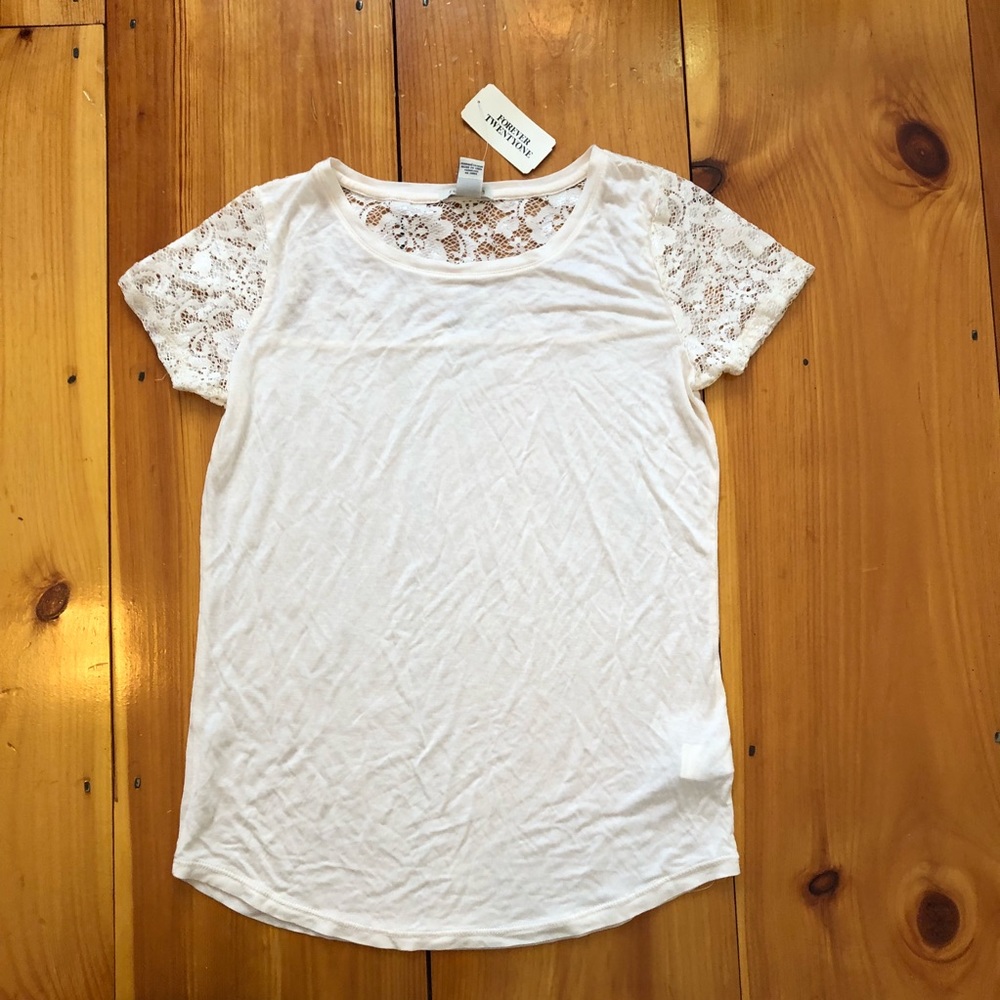 Forever 21 Lace T-shirt